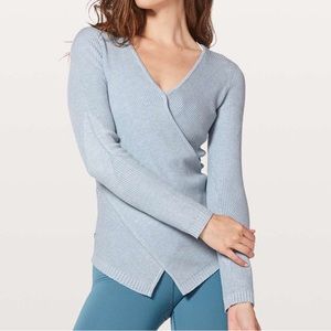 Lululemon Reversible Sweater in Heathered Starlight